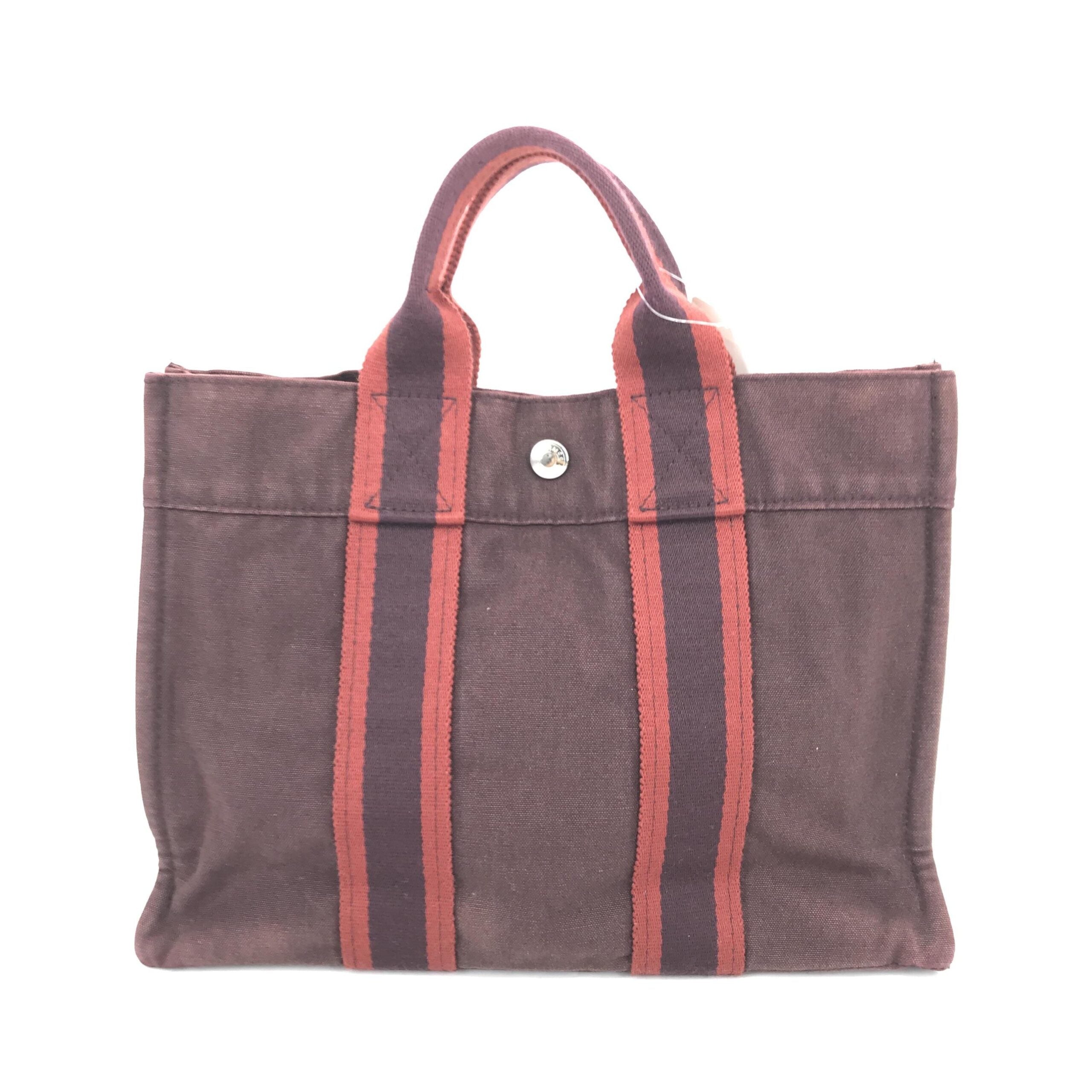 Hermès Fourre Tout PM Canvas Hand Tote Bag