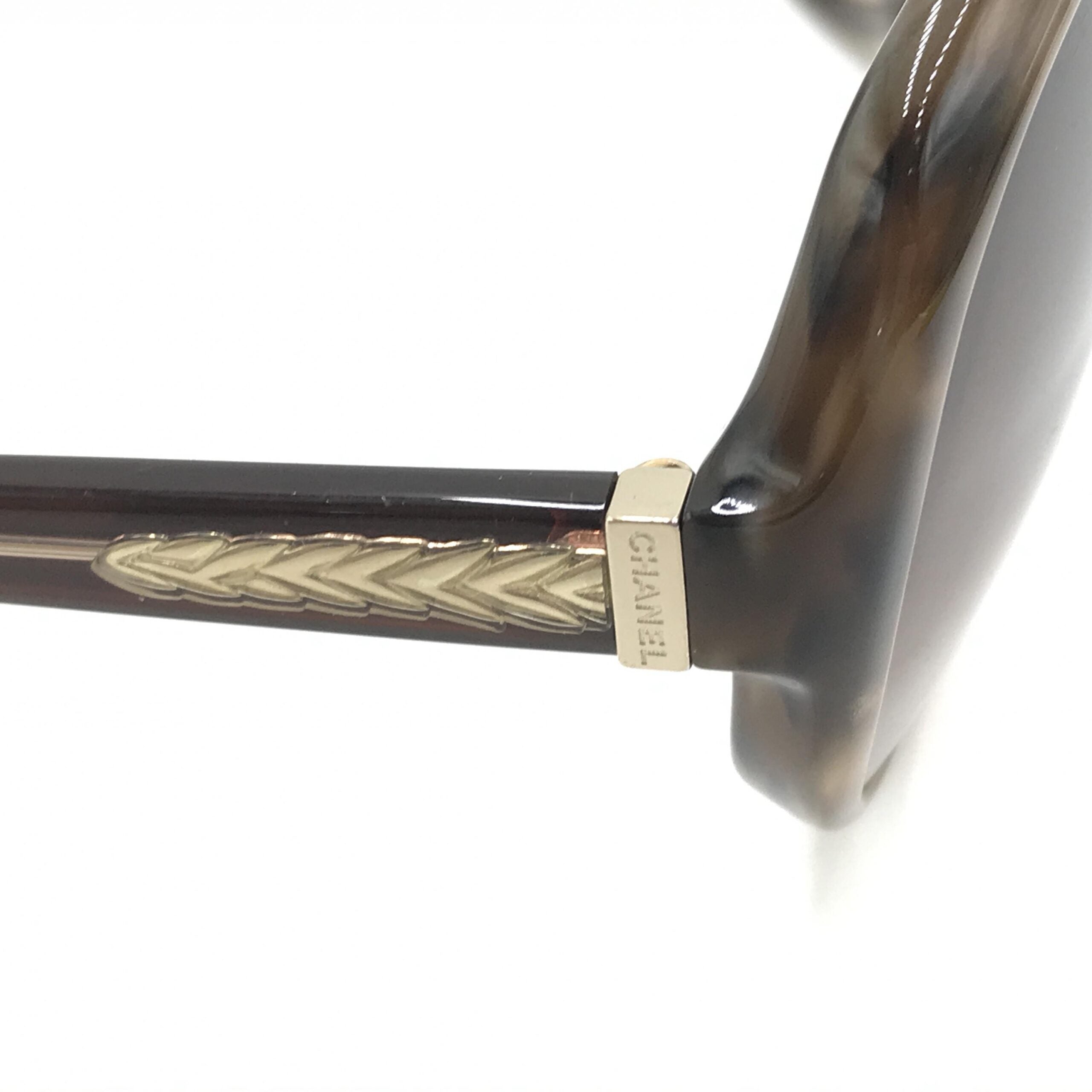 Chanel Oversized Gradient Brown Sunglasses