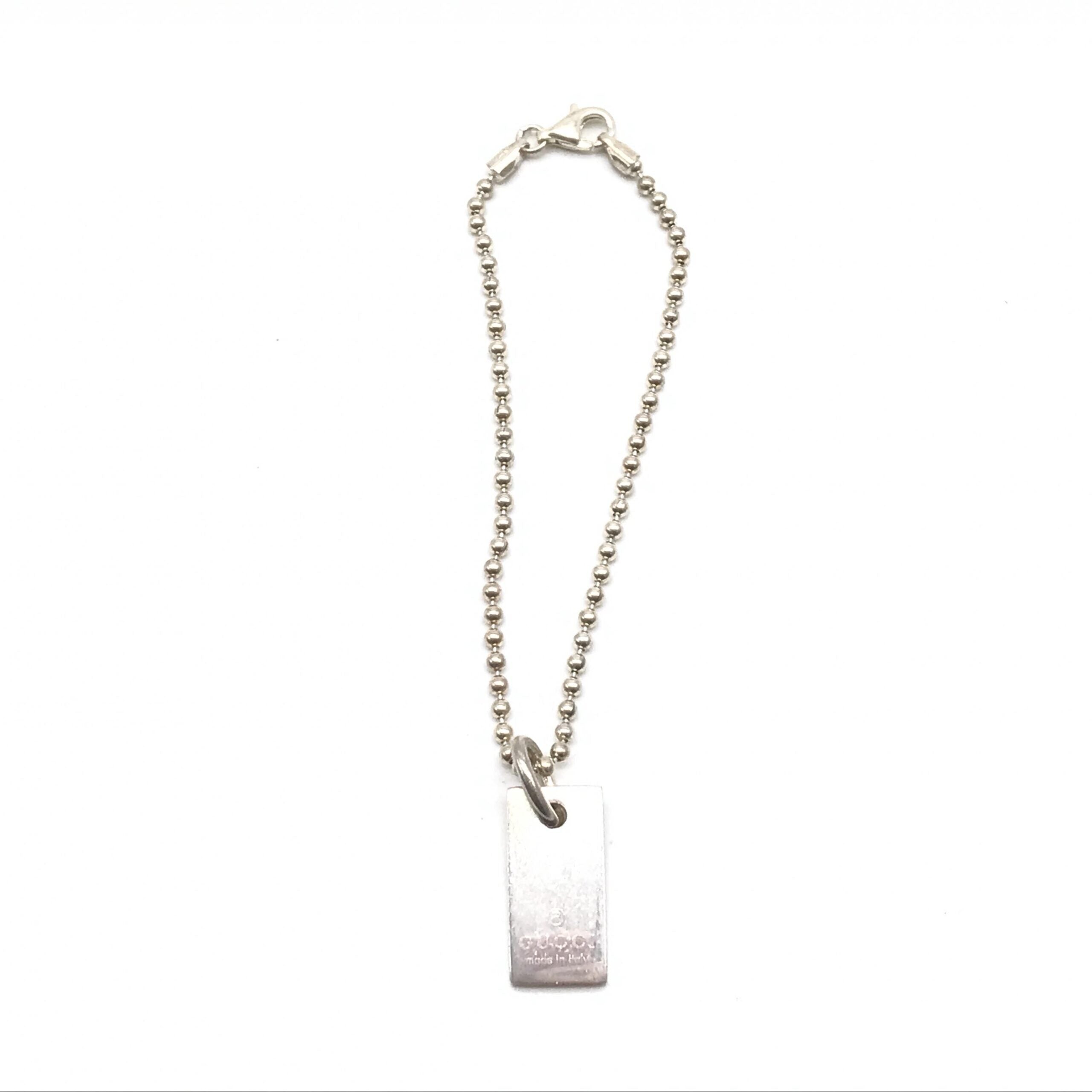925 Sterling Silver Gucci Necklace
