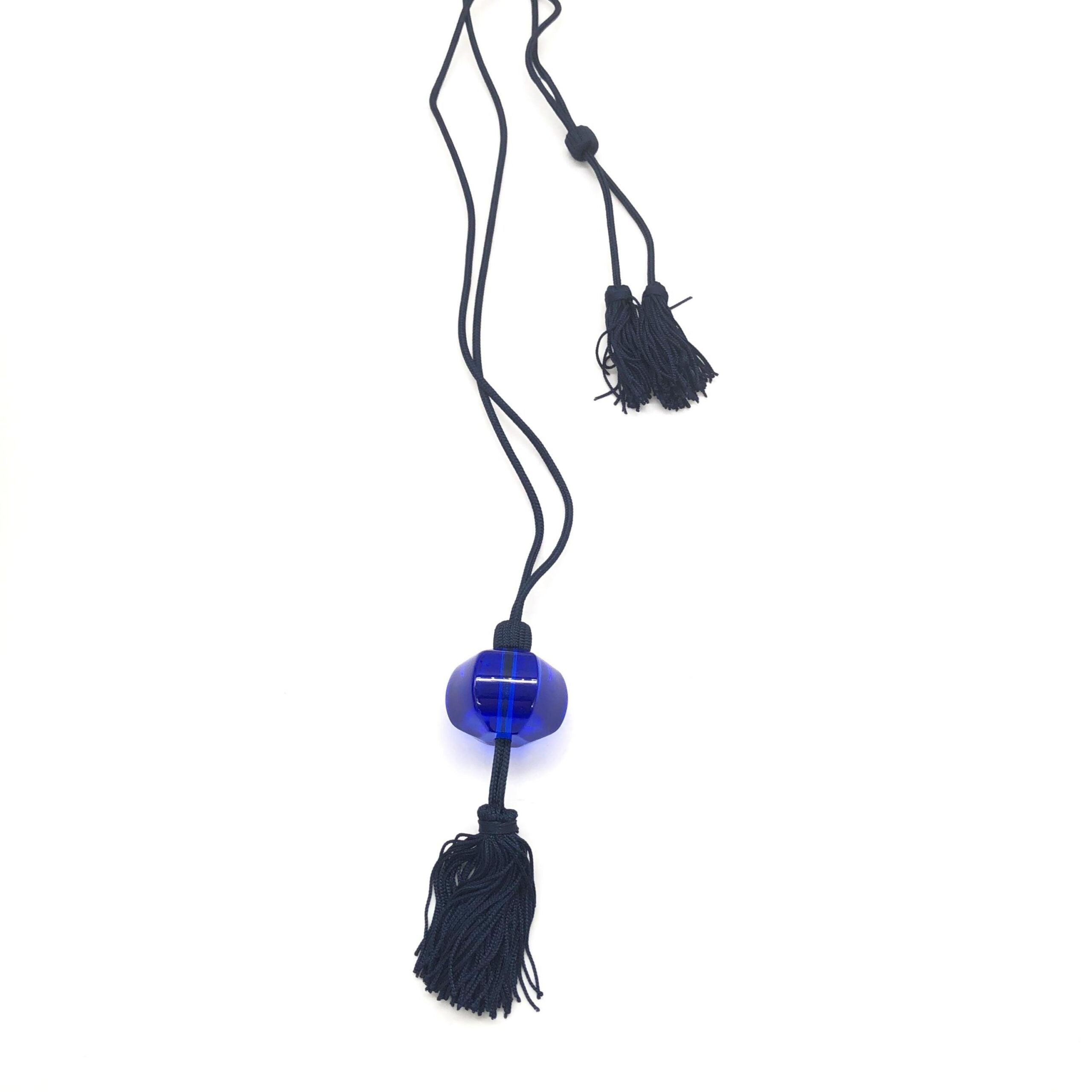 Baccarat Leather Necklace