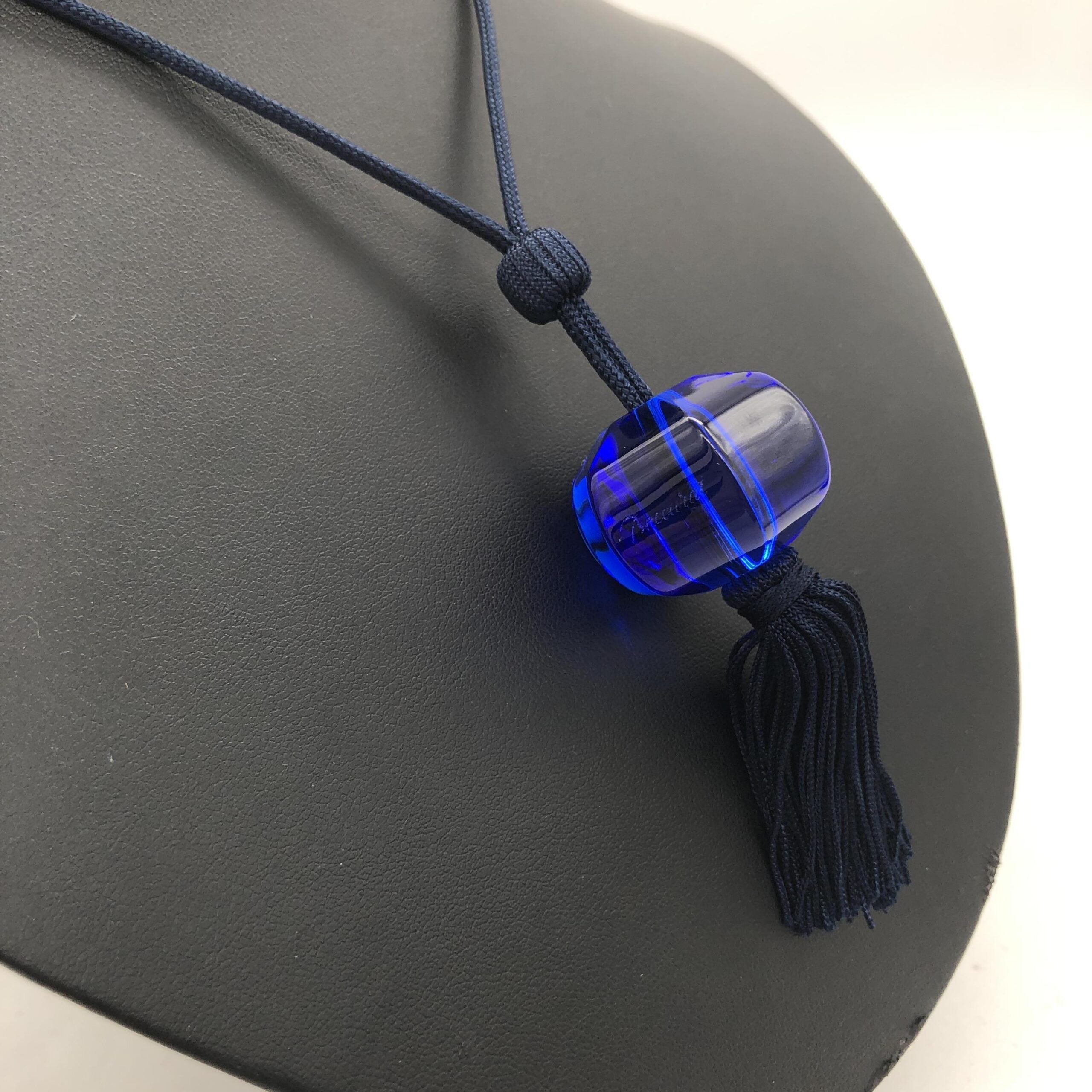 Baccarat Leather Necklace