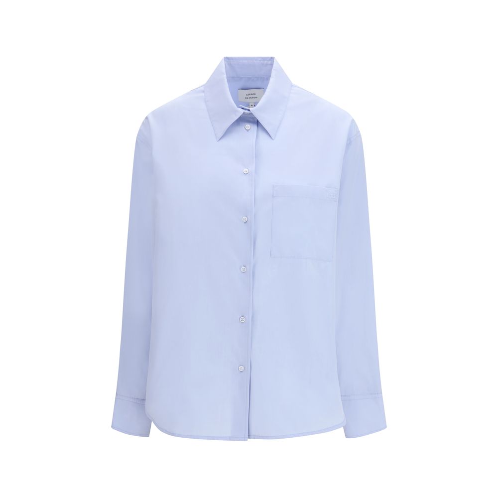 Loulou De Saison Blue Cotton Shirt