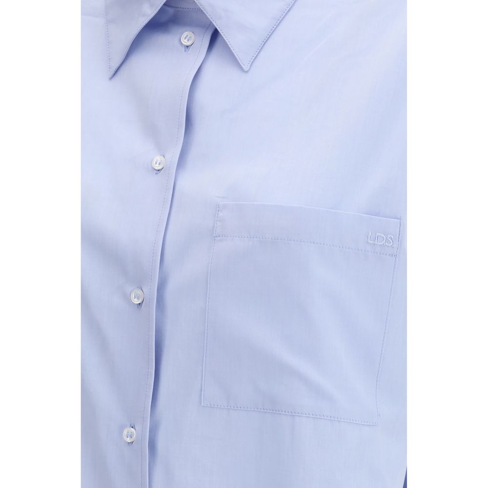 Loulou De Saison Blue Cotton Shirt