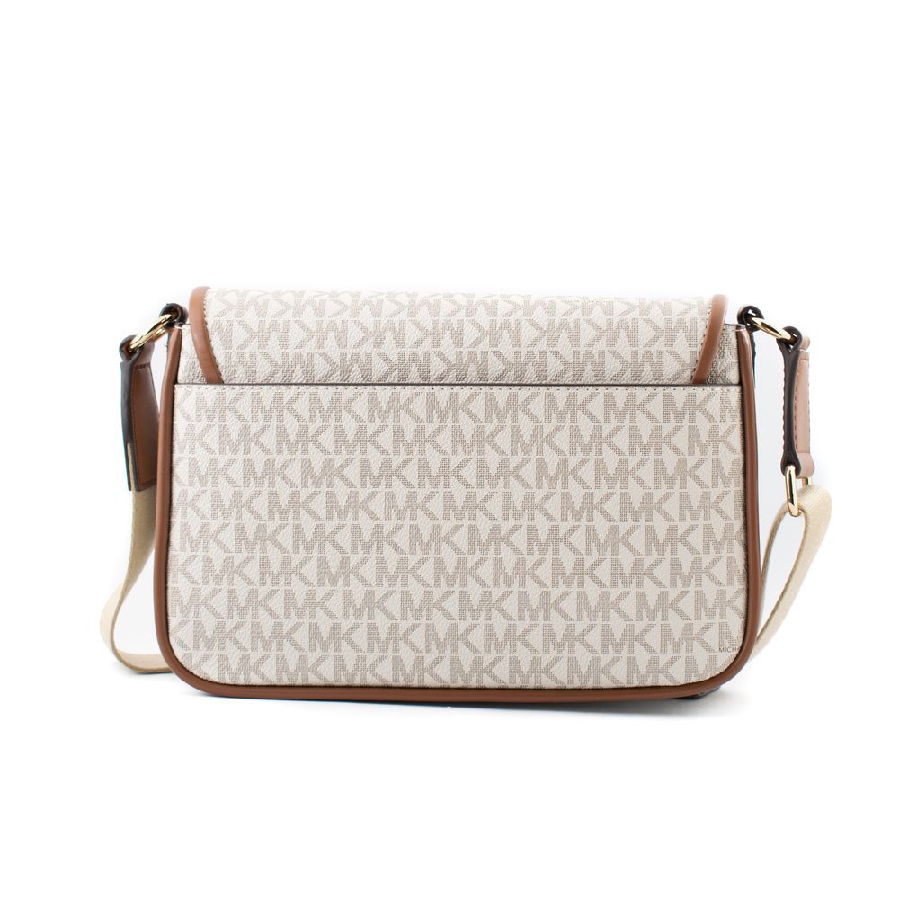 Michael Kors Beige Canvas Crossbody Bag - Luxe Nova
