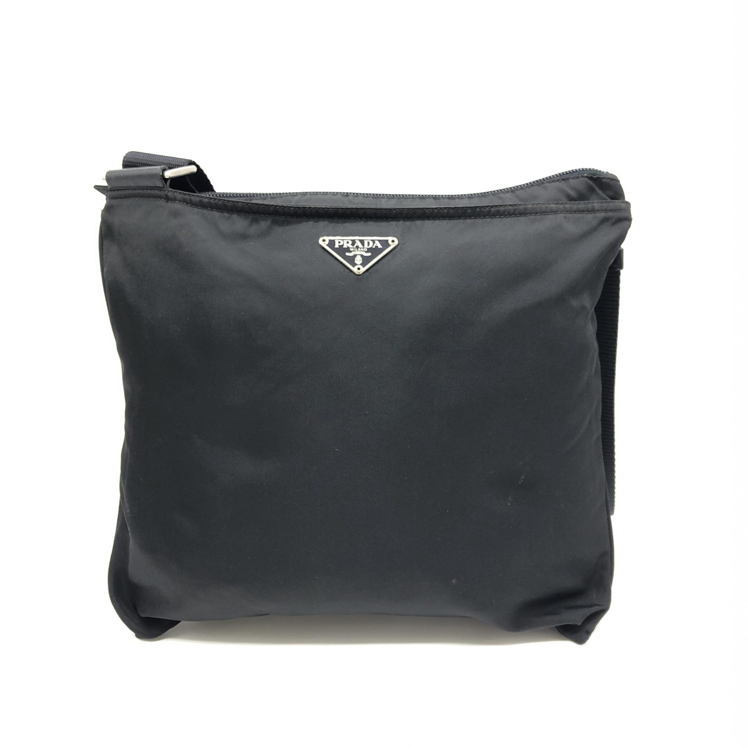 Prada Black Nylon Shoulder Bag