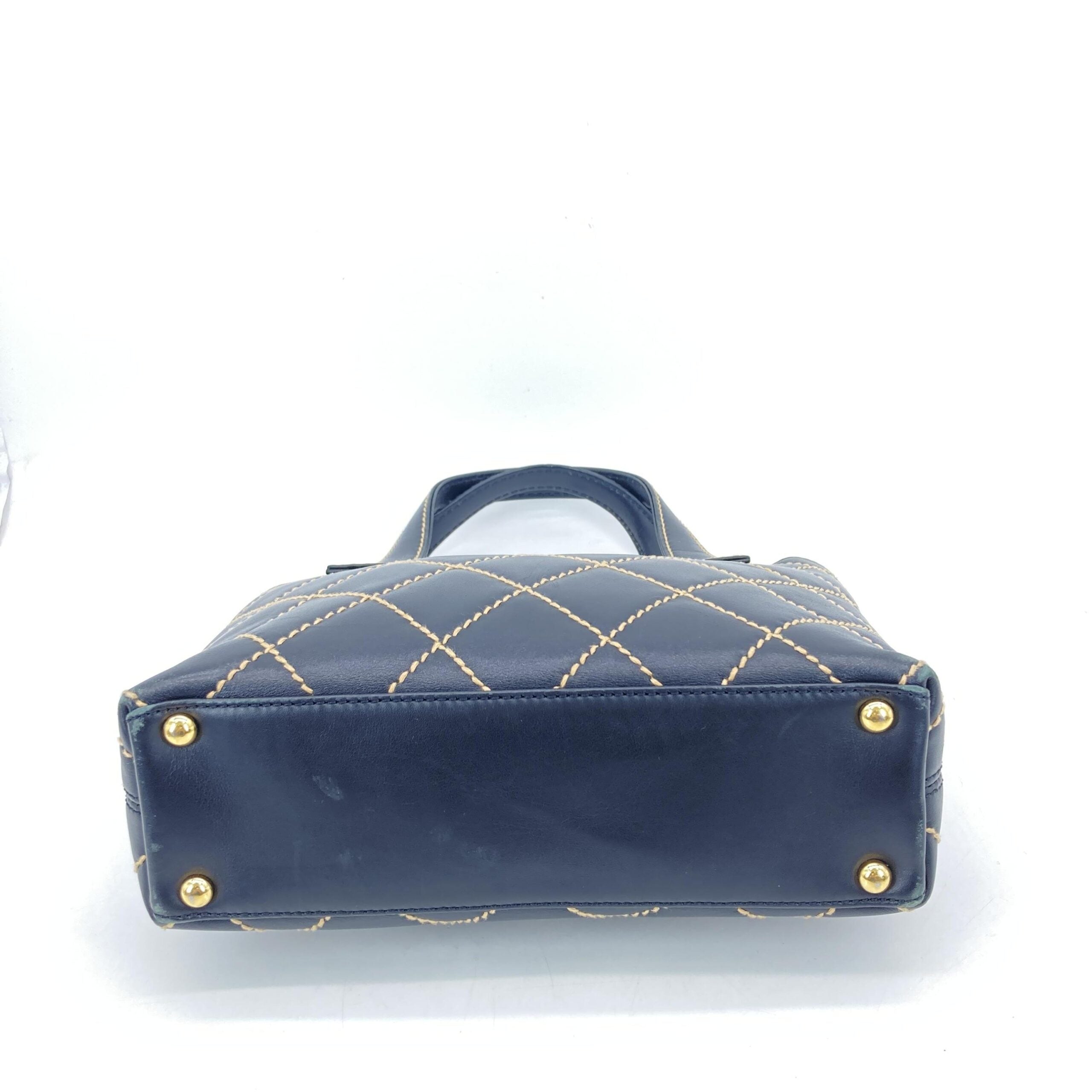 Chanel Black Wild Stitch Tote Bag