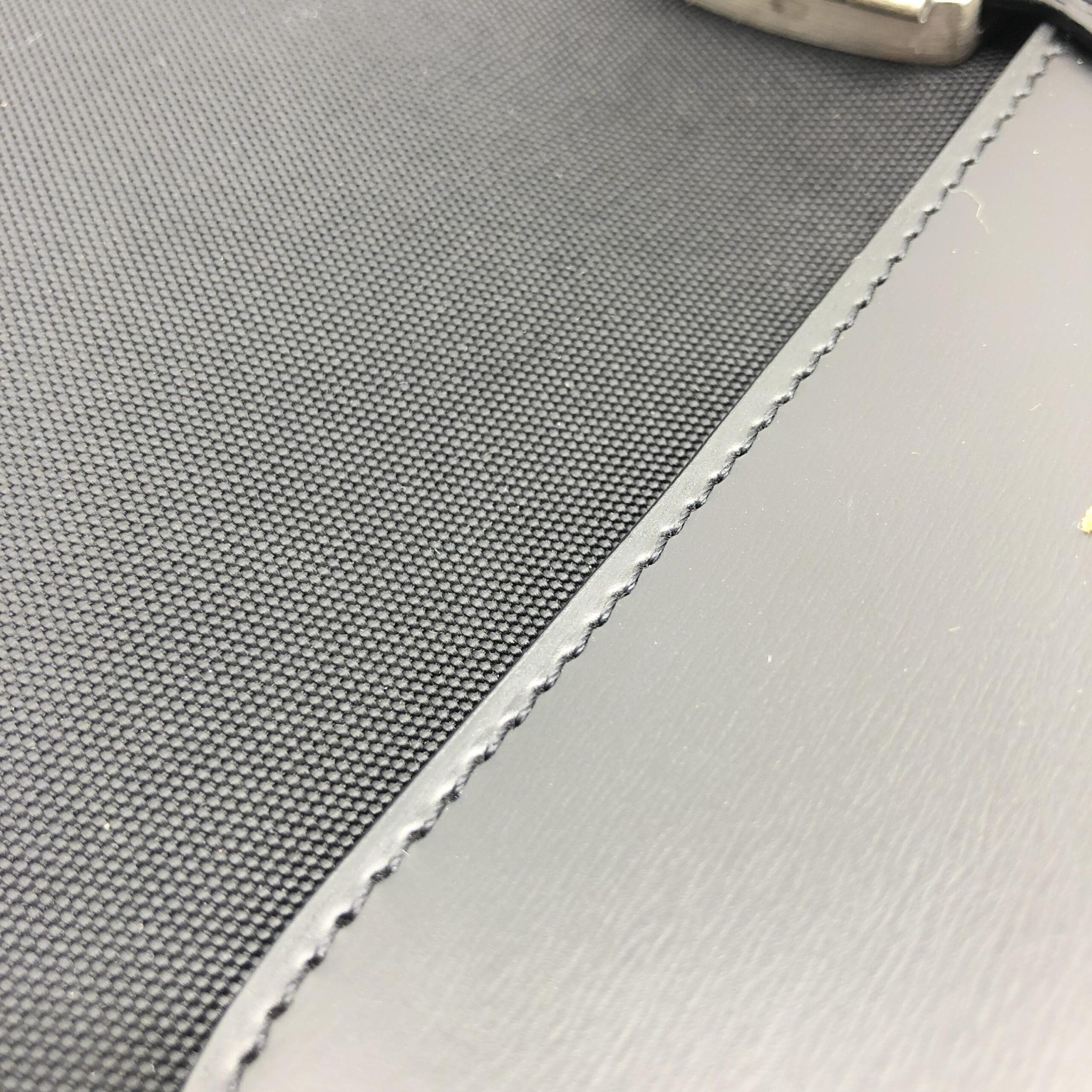 Dunhill Black Leather Clutch Bag