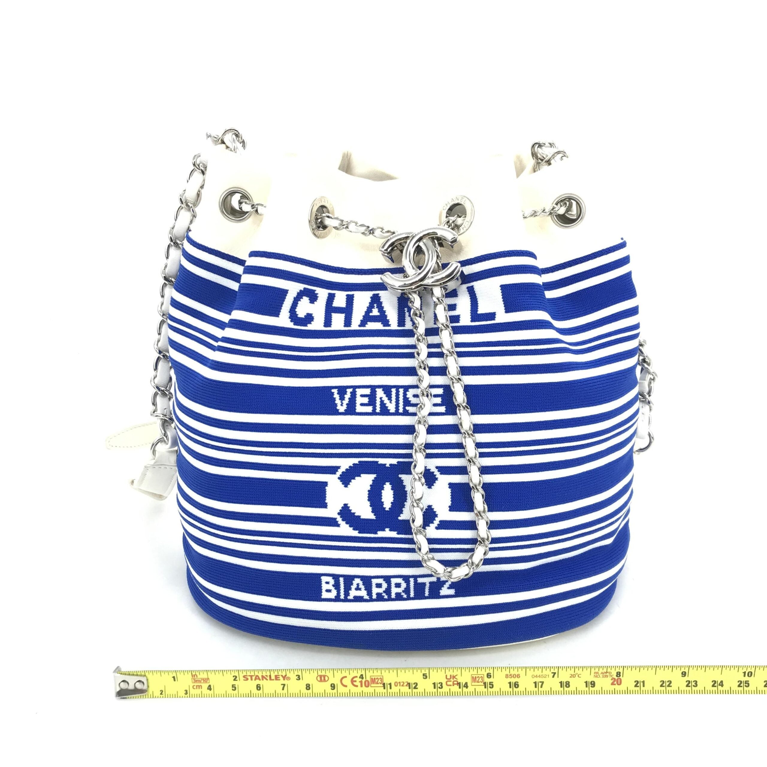 Chanel Venise Biarritz Drawstring Bucket Bag
