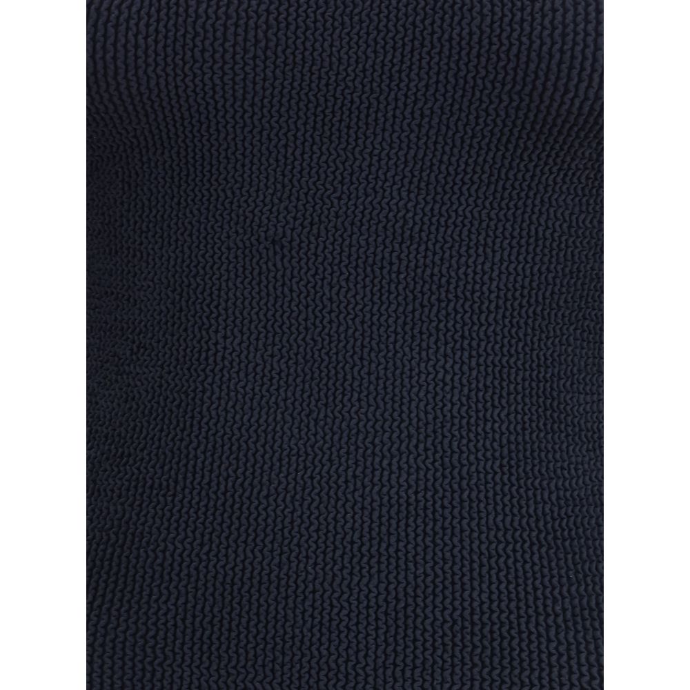 Hunza G Black Polyamide One-Piece Swimsuit