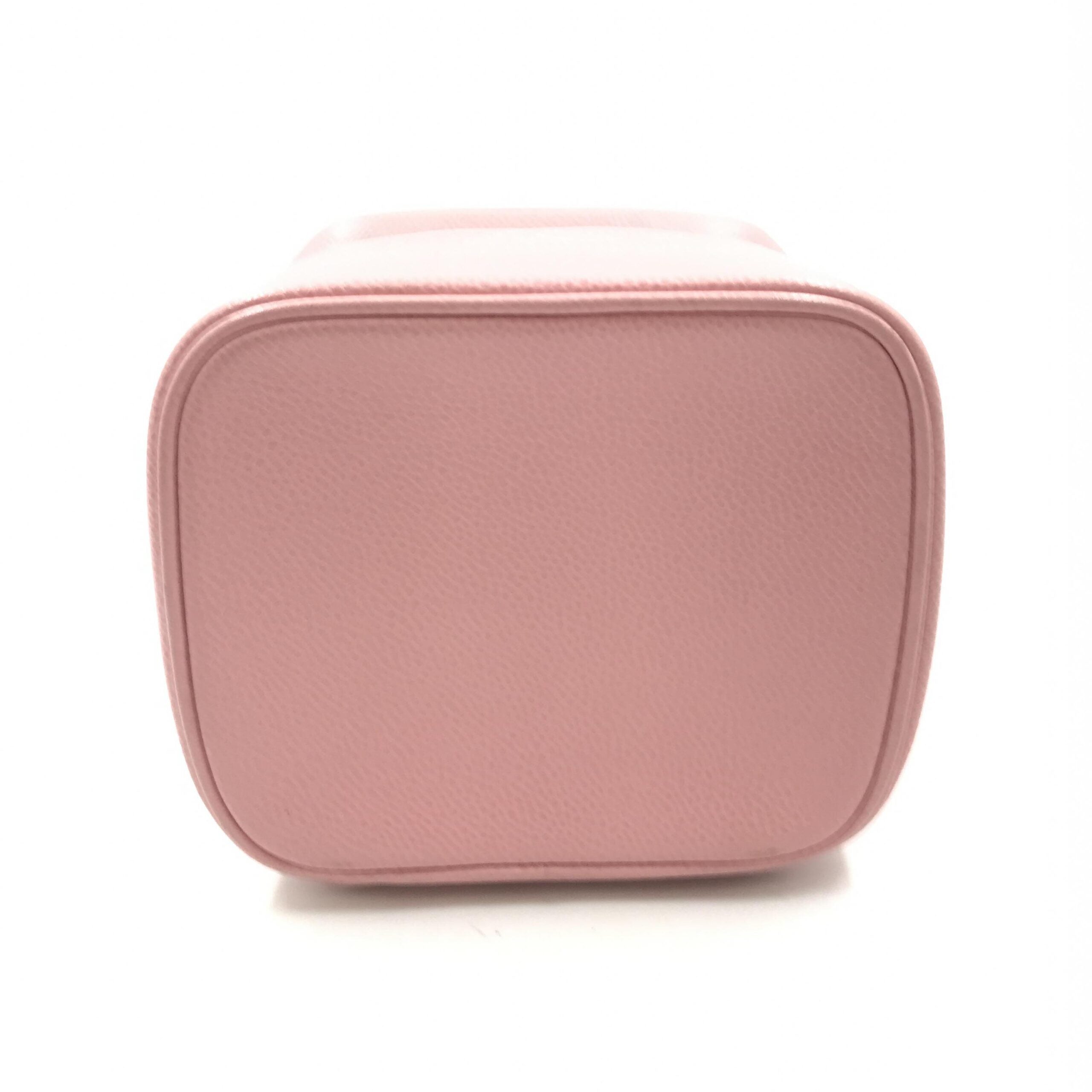 Chanel Pink Caviar Vanity Case With Zipper