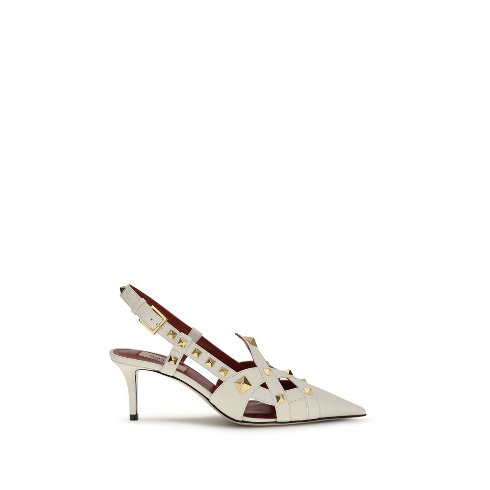 Valentino Garavani Beige Goatskin High Heel Pumps - Luxe Nova