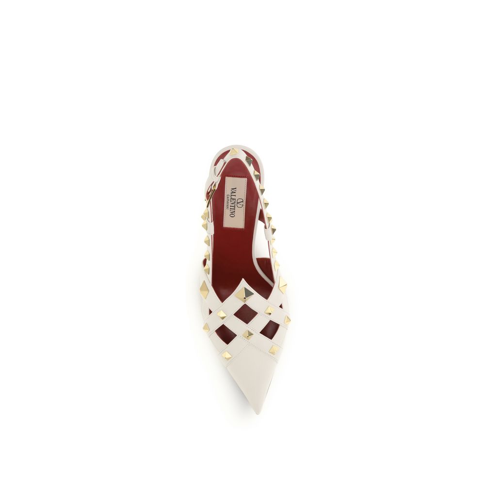 Valentino Garavani Beige Goatskin High Heel Pumps - Luxe Nova
