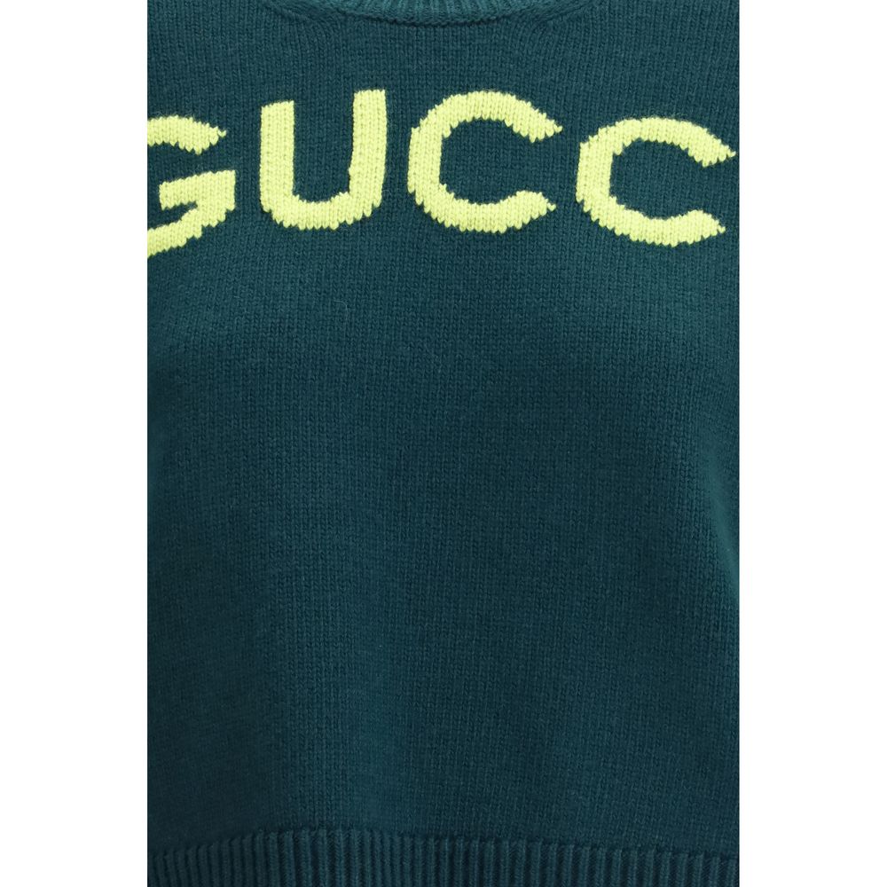Gucci Bicolor Wool Top