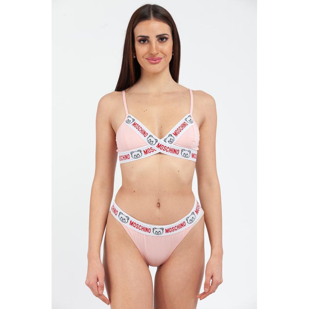 Moschino Multicolor Cotton Bra
