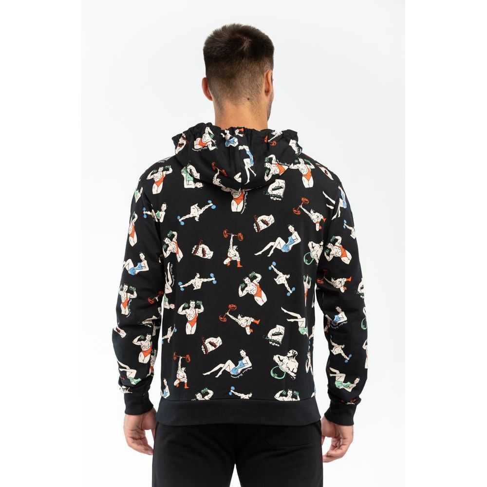 Moschino Black Cotton Sweatshirt