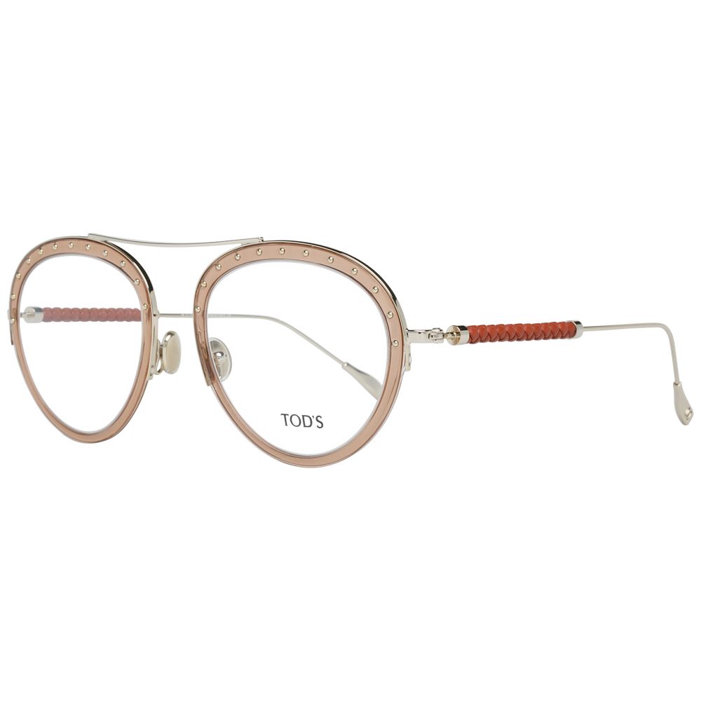 Tod's Brown Metal & Plastic Glasses (Frames) - Luxe Nova