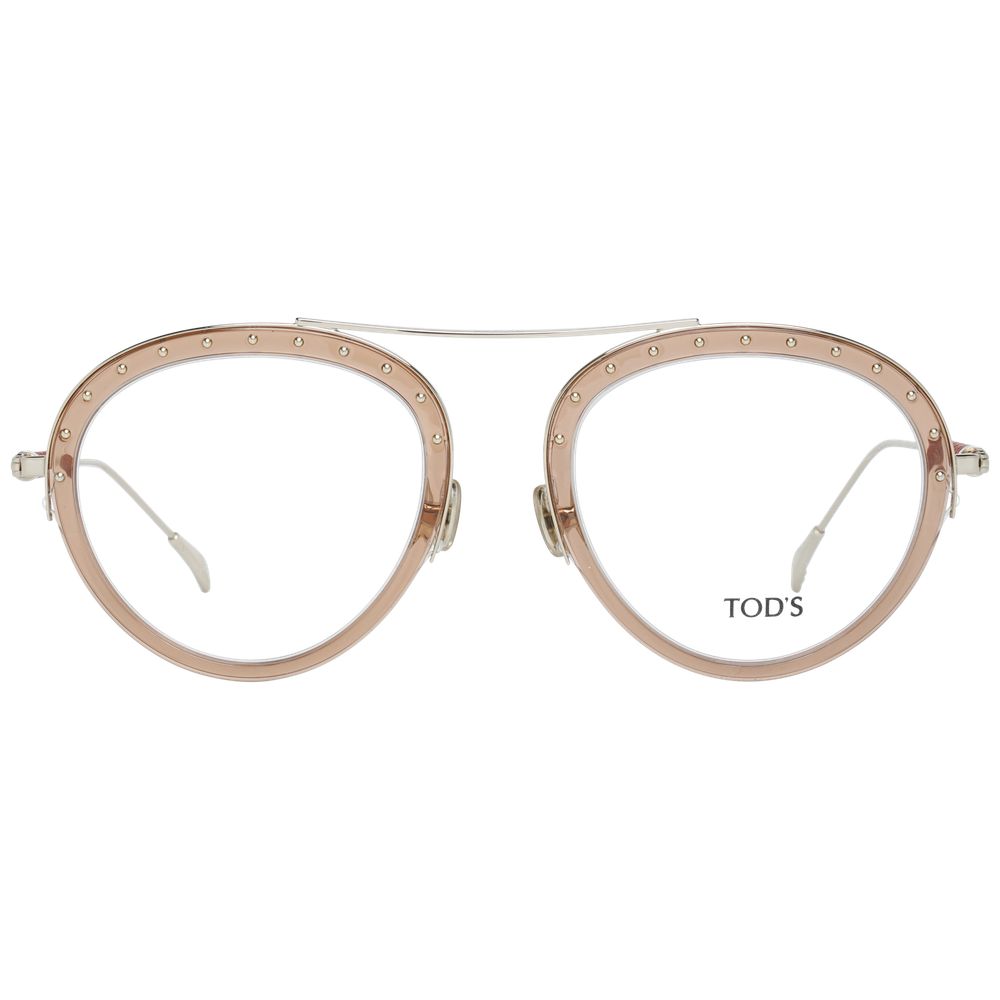 Tod's Brown Metal & Plastic Glasses (Frames) - Luxe Nova