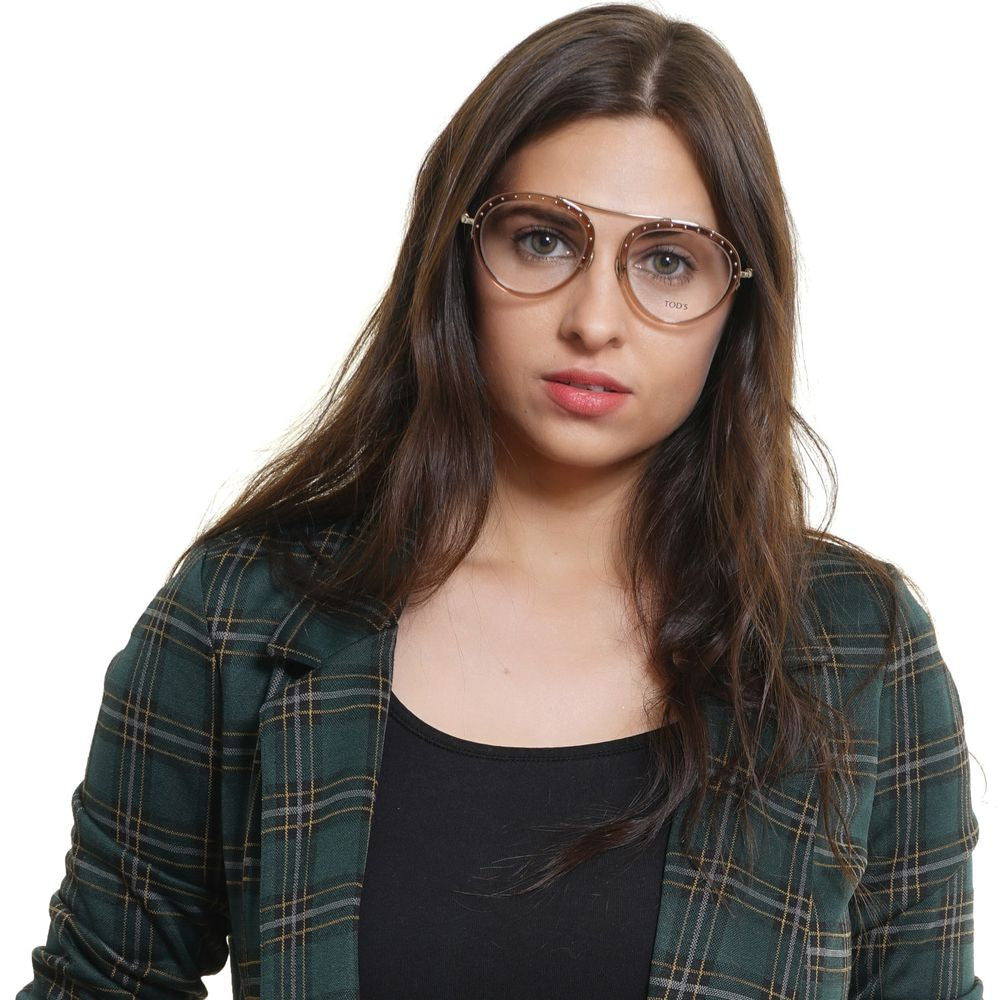 Tod's Brown Metal & Plastic Glasses (Frames) - Luxe Nova