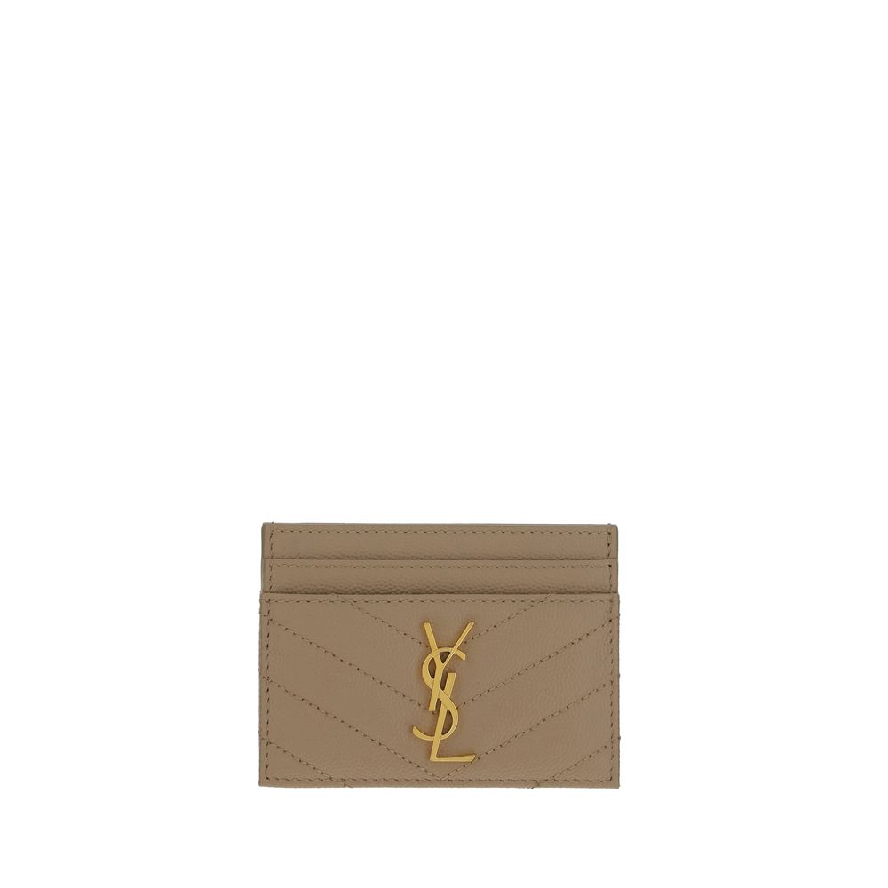 Saint Laurent Brown Calf Leather Bos Taurus Wallet - Luxe Nova