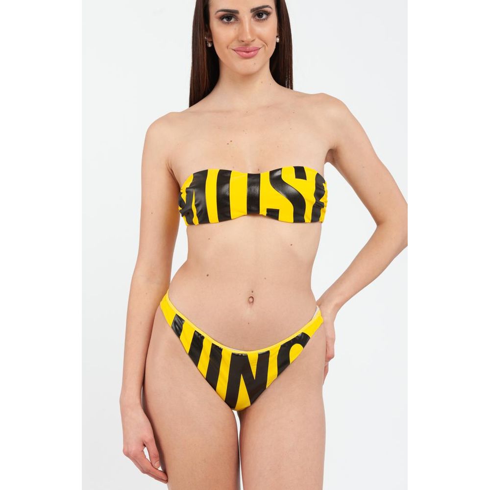 Moschino Bicolor Polyamide Swim Shorts