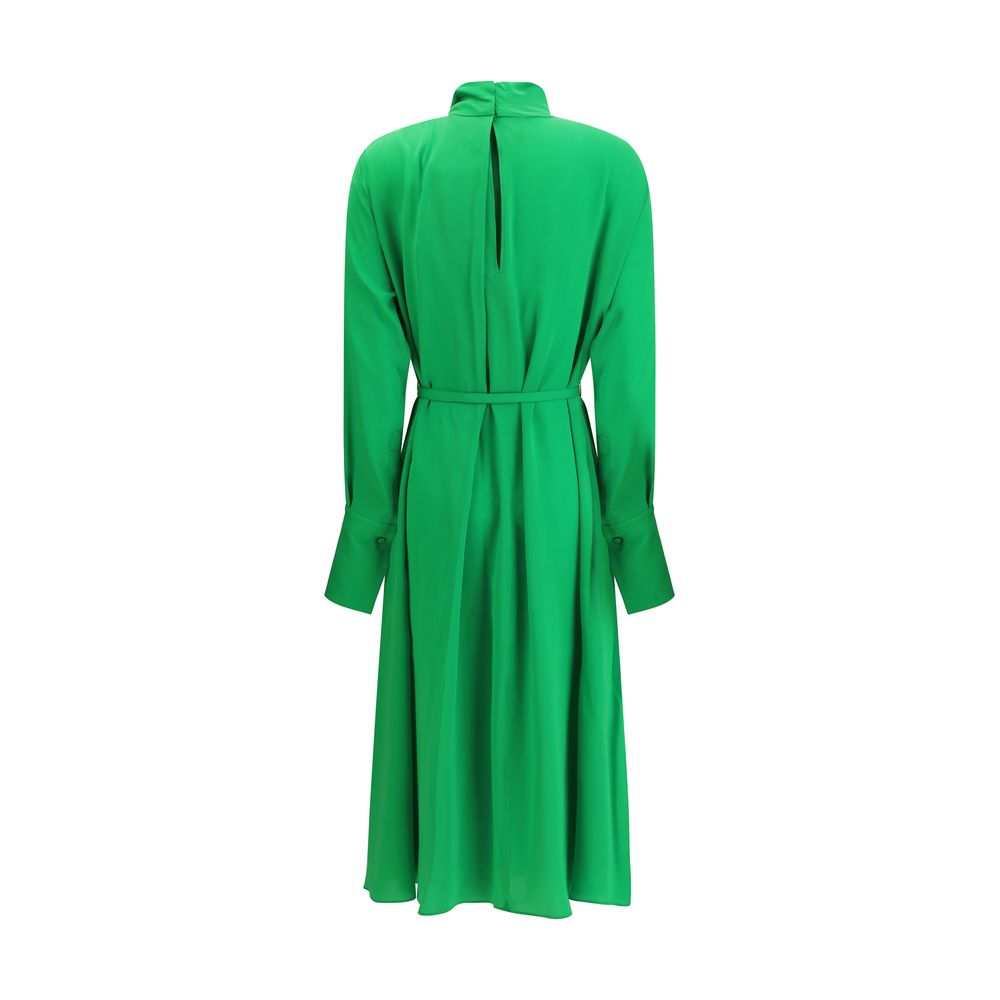 Tom Ford Bicolor Silk Long Dress