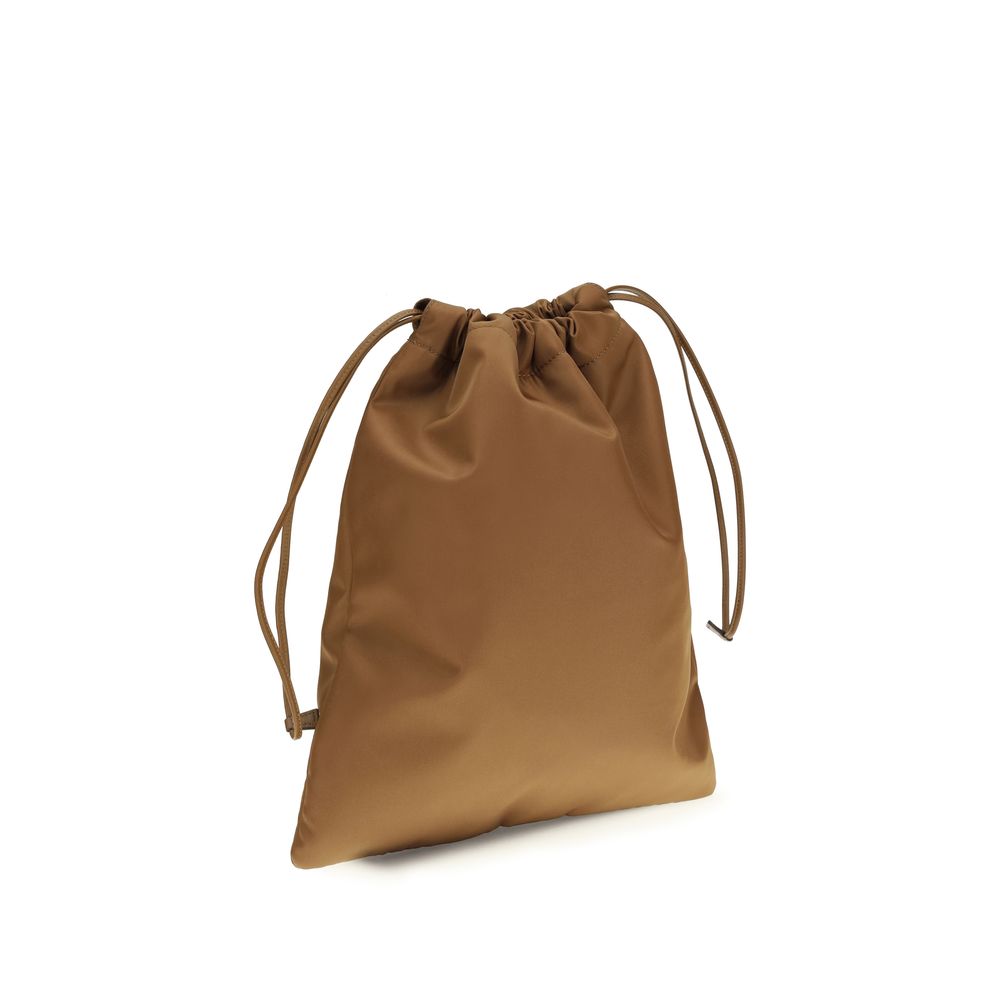 Prada Brown Recycled Polyamide Shoulder Bag - Luxe Nova