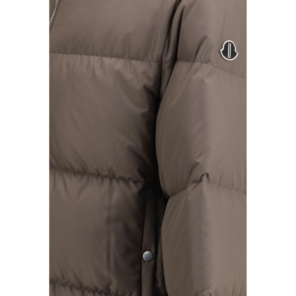 Moncler x Rick Owens Brown Goose Down Coat