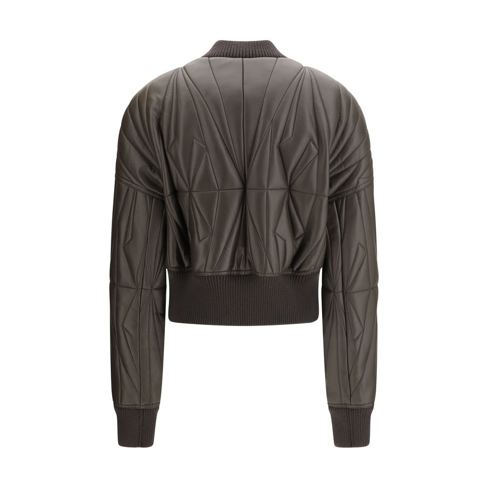 Moncler x Rick Owens Brown Lamb Ovis Aries Aries Bomber - Luxe Nova