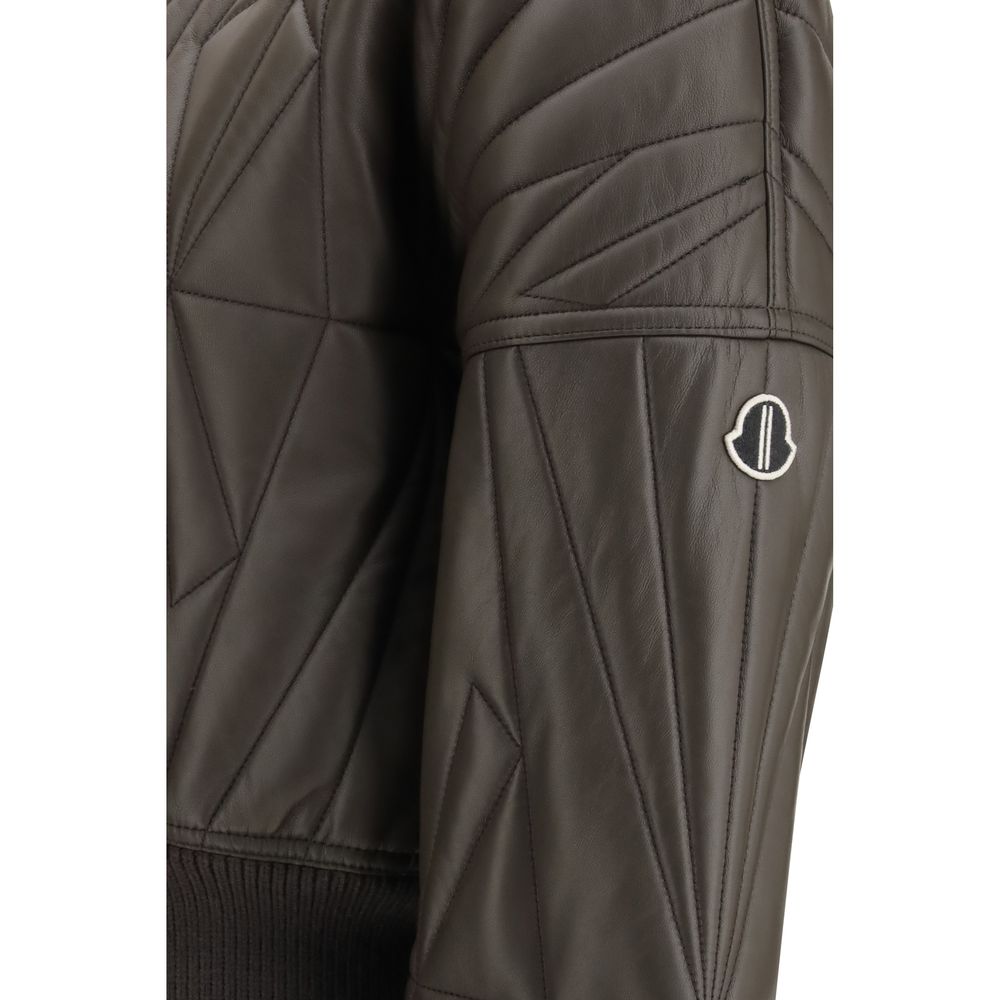 Moncler x Rick Owens Brown Lamb Ovis Aries Aries Bomber - Luxe Nova
