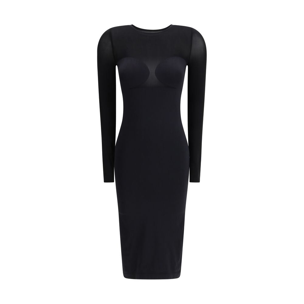Wolford Black Polyamide Cocktail Dress