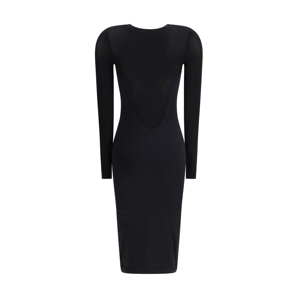 Wolford Black Polyamide Cocktail Dress