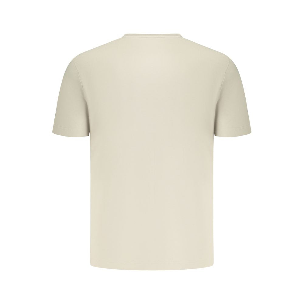 Hugo Boss Beige Cotton Men T-Shirt
