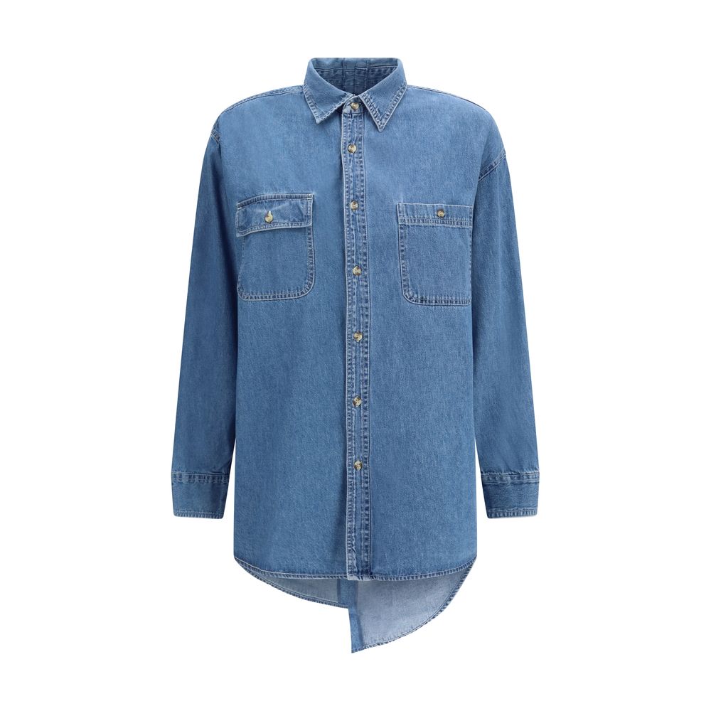 E.L.V. DENIM Blue Denim Shirt