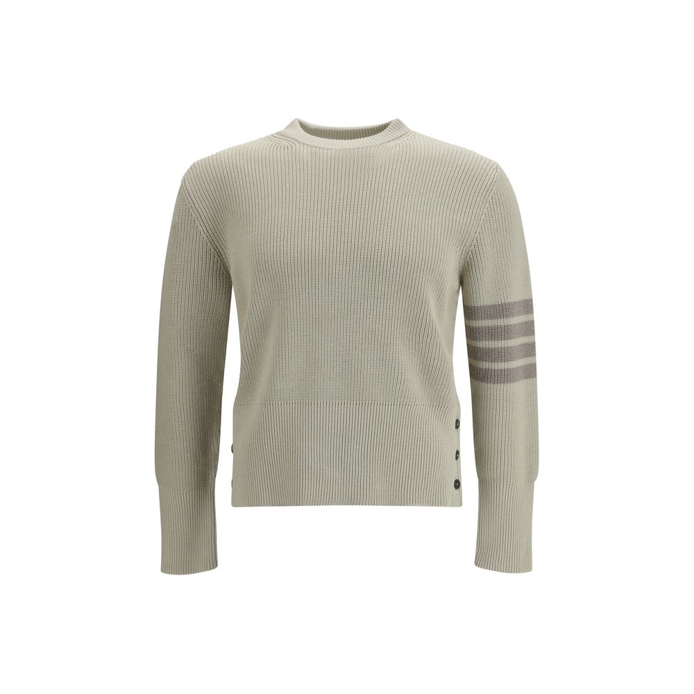 Thom Browne Beige Cotton Sweatshirt
