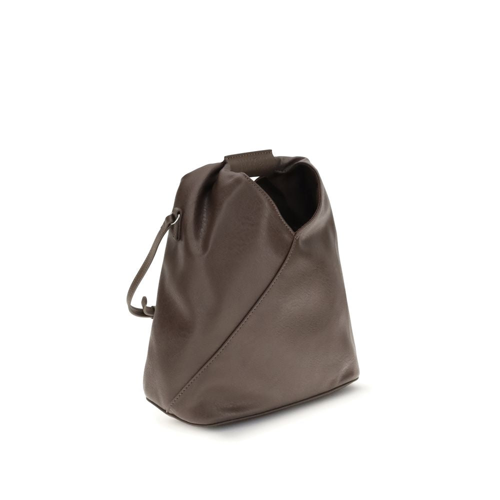 MM6 Brown Polyethylene Shoulder Bag