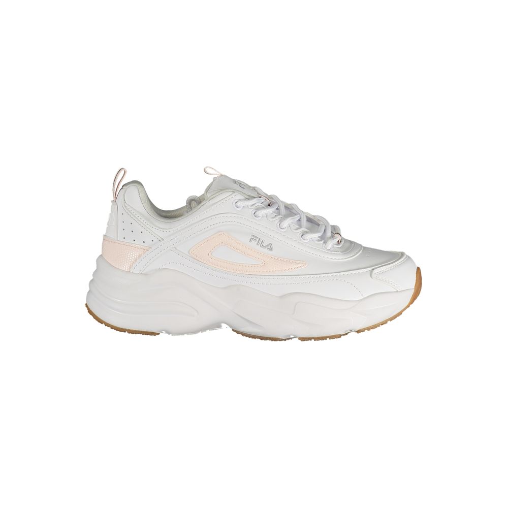 Fila White Polyester Women Sneaker - Luxe Nova