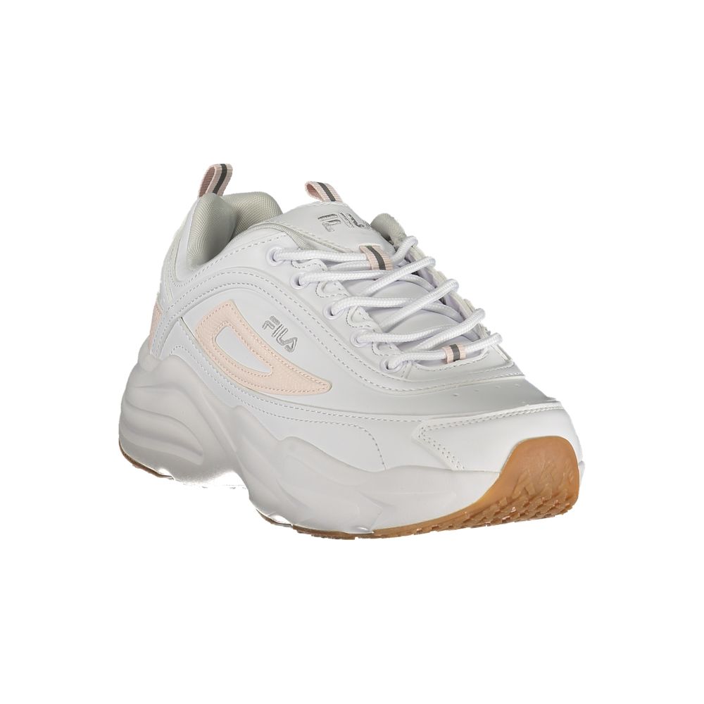 Fila White Polyester Women Sneaker - Luxe Nova