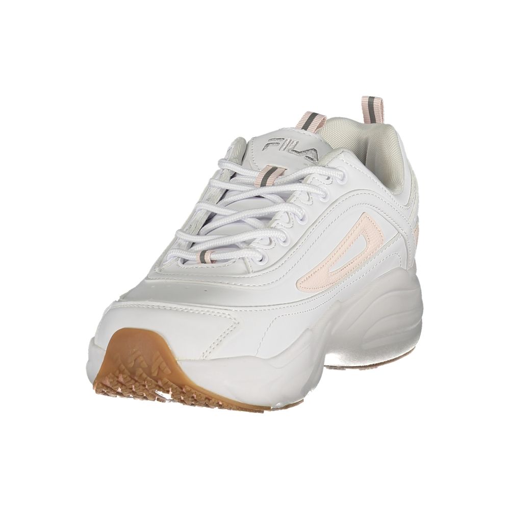 Fila White Polyester Women Sneaker - Luxe Nova