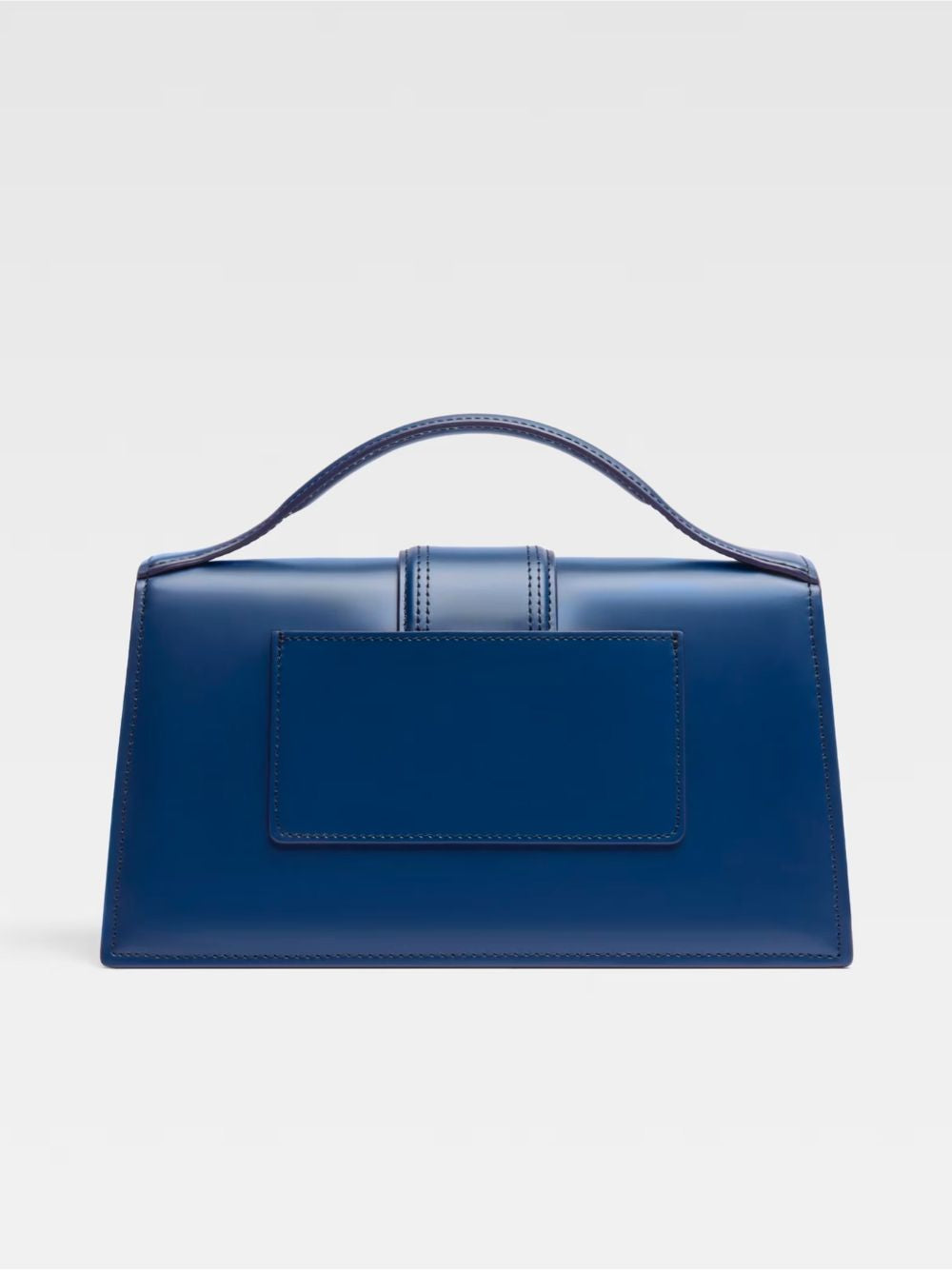 Jacquemus Dark NavyLeather Le Grand Bambino Handbag - Luxe Nova