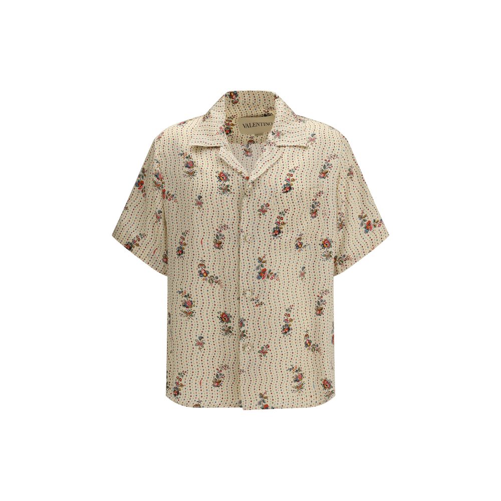 Valentino Multicolor Silk Pattern Shirt - Luxe Nova