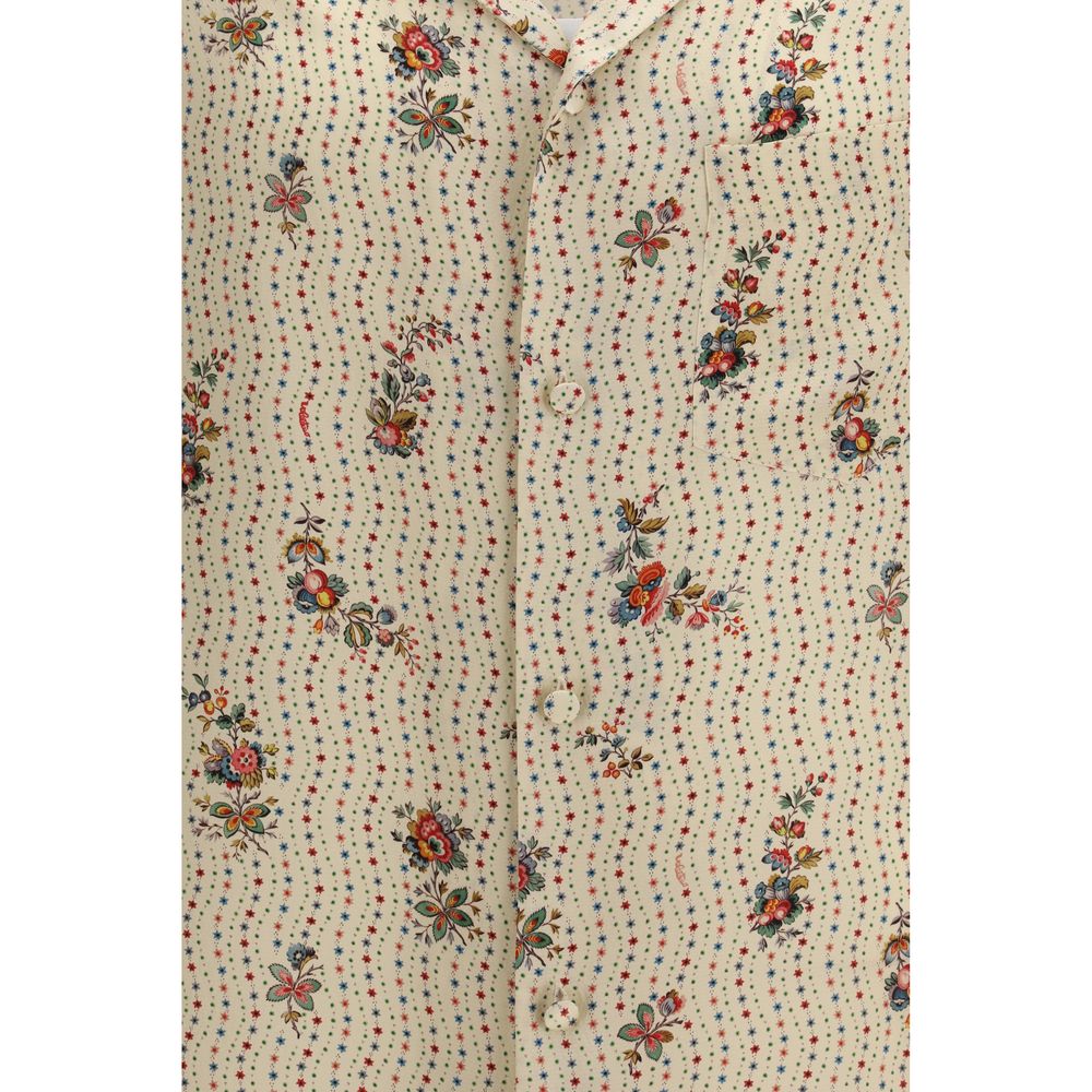 Valentino Multicolor Silk Pattern Shirt - Luxe Nova