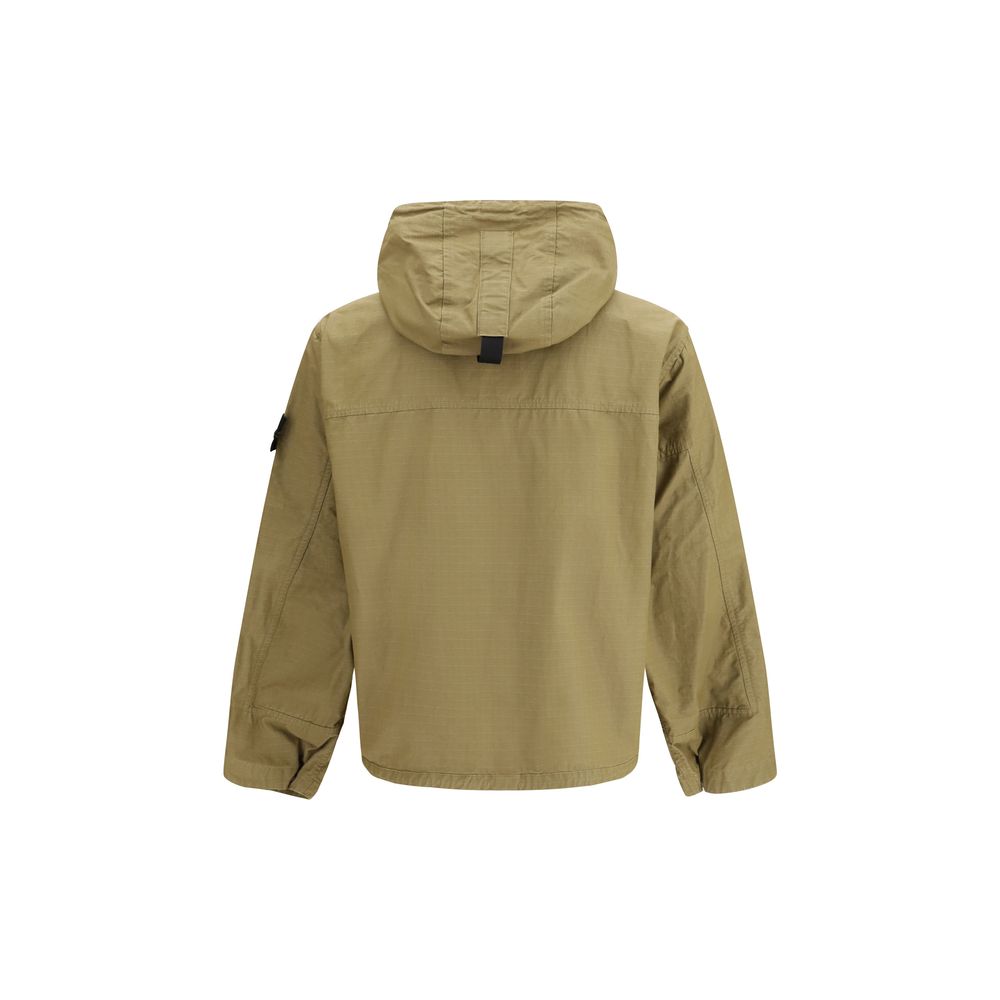 Stone Island Bicolor Cotton Shell Jacket - Luxe Nova