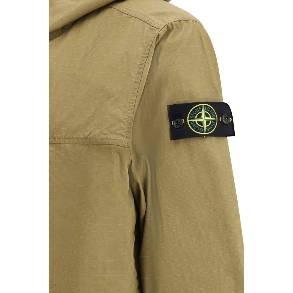 Stone Island Bicolor Cotton Shell Jacket - Luxe Nova