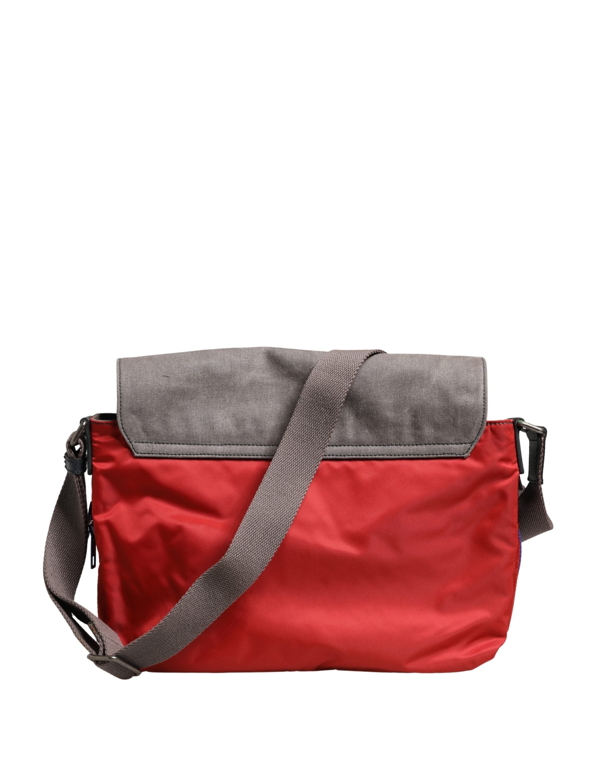 Dolce & Gabbana Men Multicolor Nylon Canvas Etna Messenger Borse Bag