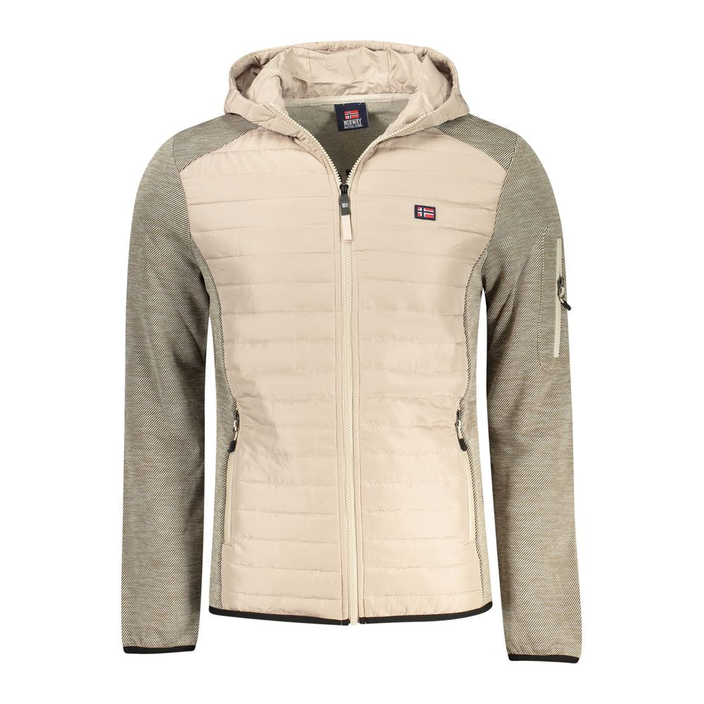 Norway 1963 Beige Polyester Men's Jacket - Luxe Nova