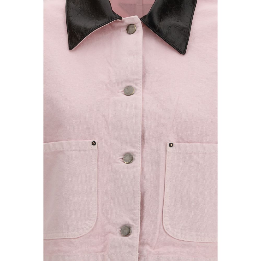 Prada Multicolor Cotton Denim Jacket - Luxe Nova