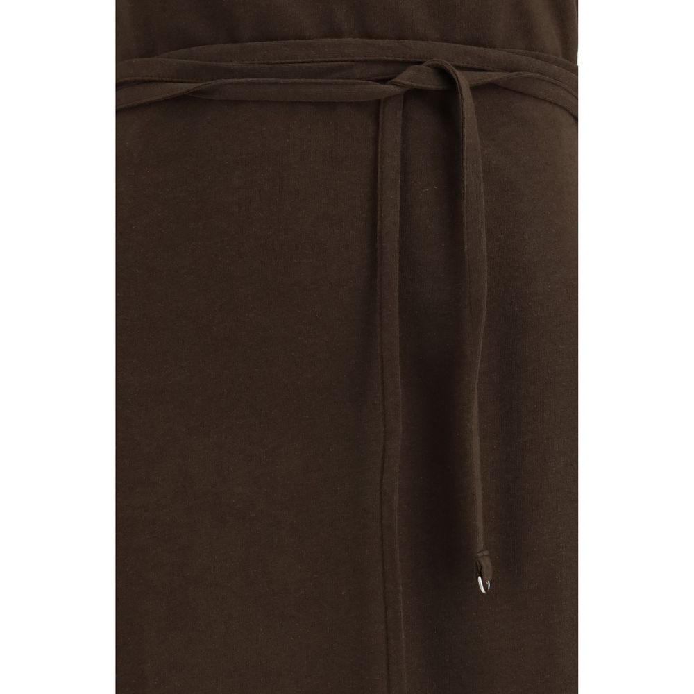 Lemaire Brown Cotton Casual Dress - Luxe Nova