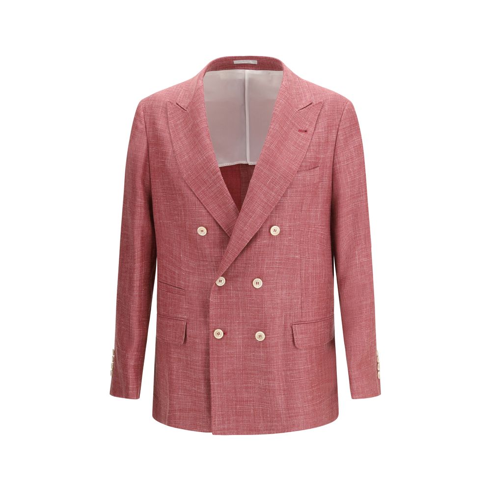 Brunello Cucinelli Multicolor Fleece Wool Jackets And Coat - Luxe Nova
