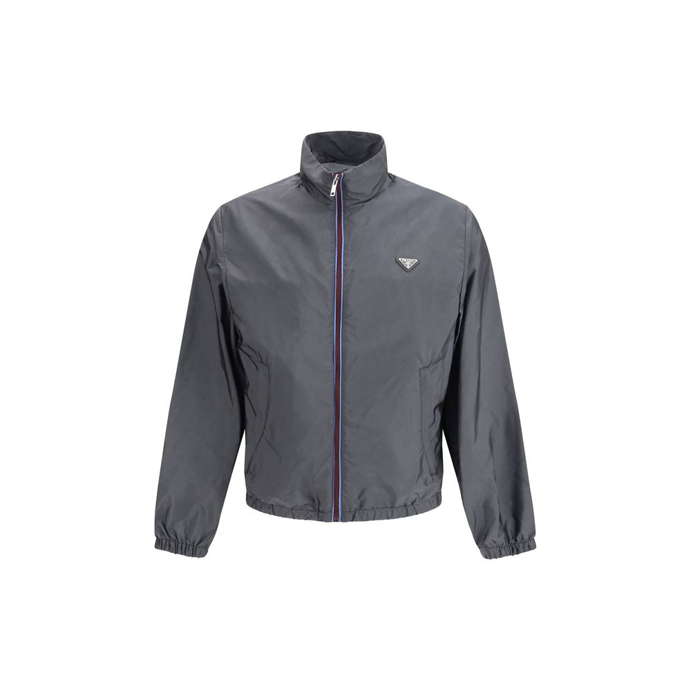 Prada Gray Recycled Polyamide Clothing - Luxe Nova