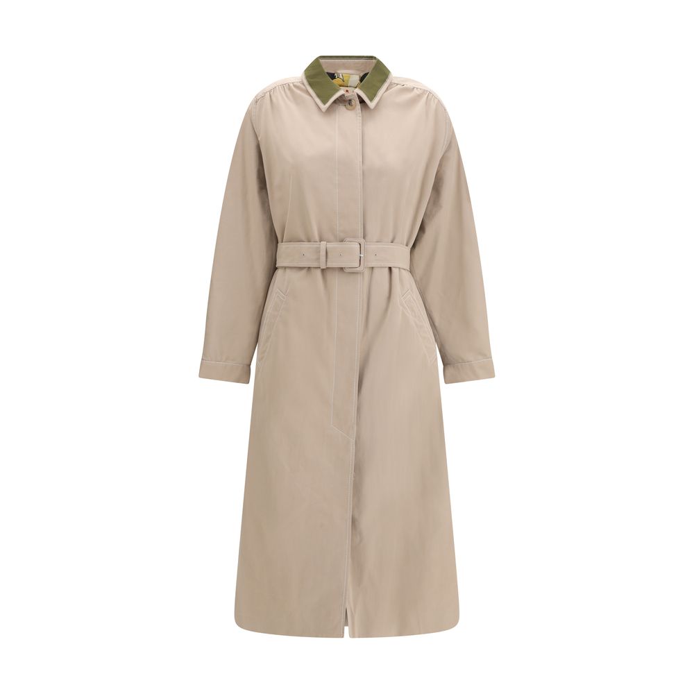 Marni Multicolor Cotton Coat - Luxe Nova
